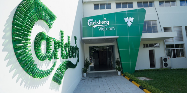 Hình ảnh nhà máy bia Carlsberg Huế