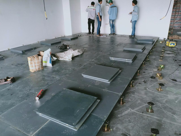 Cung cấp và thi công hệ sàn nâng kỹ thuật cho văn phòng Tổng Công ty 