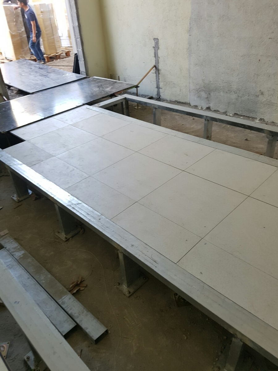 THI CÔNG SÀN NÂNG KỸ THUẬT CÔNG TRÌNH NHÀ MÁY ĐIỆN MẶT TRỜI NHỊ HÀ