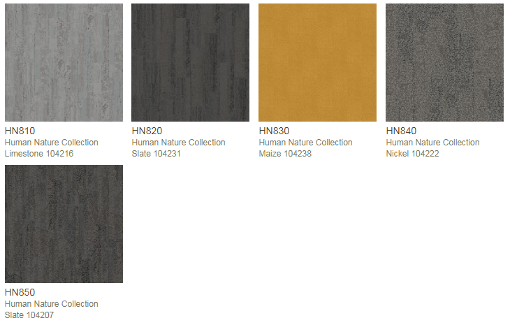 Bộ sưu tập Human Nature Collection gồm 5 màu