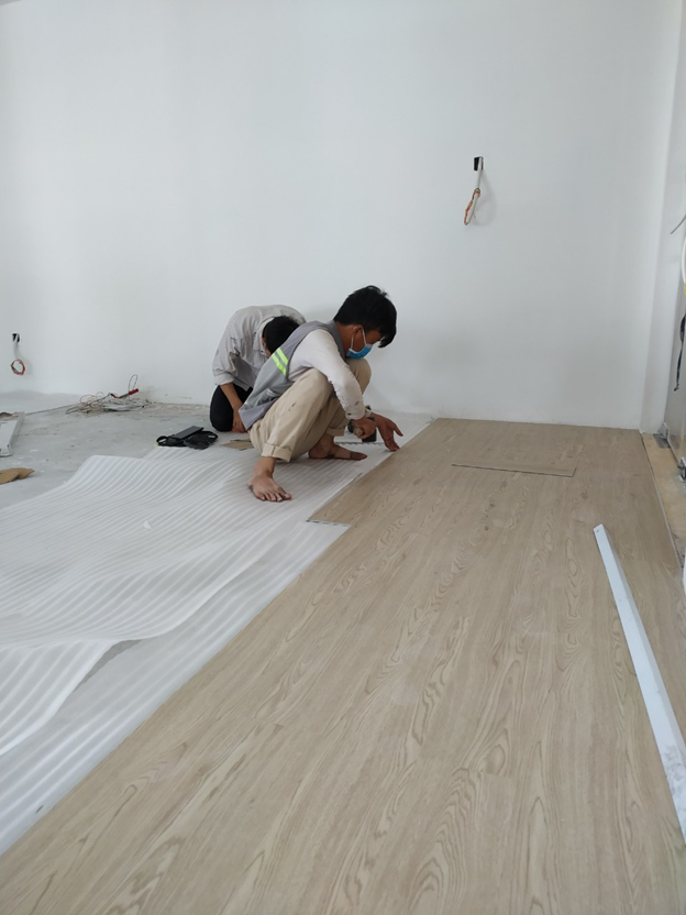 Cung cấp và thi công hệ thống sàn nâng kỹ thuật cho công trình HARRISON OFFICE