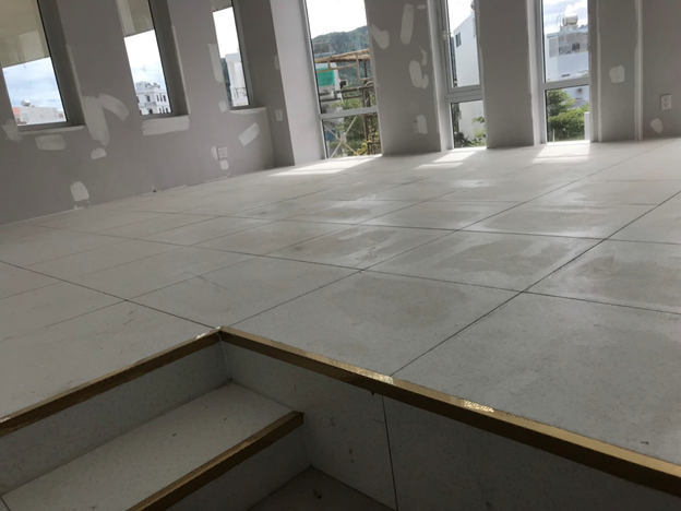 Cung cấp và thi công hệ sàn nâng kỹ thuật Phòng server    VinPearl Land Nha Trang