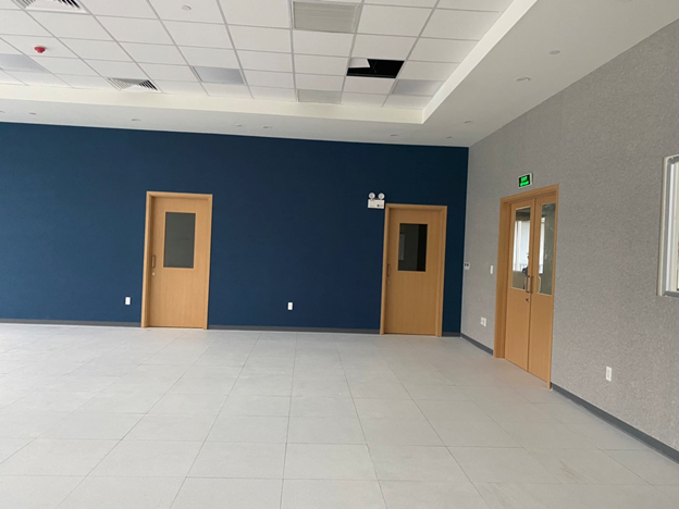 Thi công hoàn thiện hệ thống sàn nâng HPL dự án SSIS